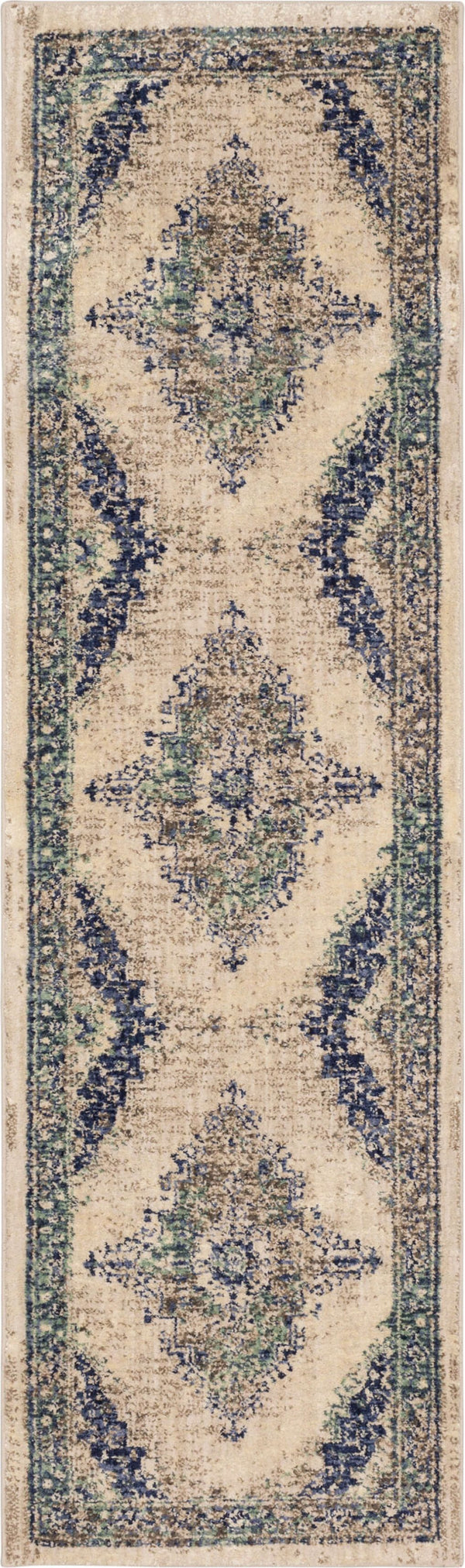 Armitage Indigo 2' 4" x 7' 10" Area Rug Karastan Rugs
