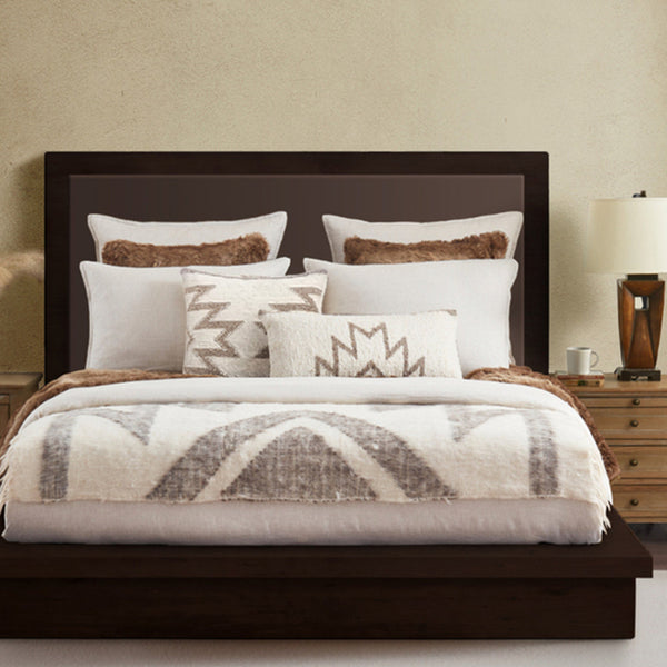 Hiend Accents Maguey Handwoven Oblong Pillow – Artisanal Comfort With Mayan-inspired Design For Your Home Decor Natural,Tan Face, 100% Sheepswool,Back, 100% Cotton Canvas,Fill, 95% Feather,5% Down Pl8000p1