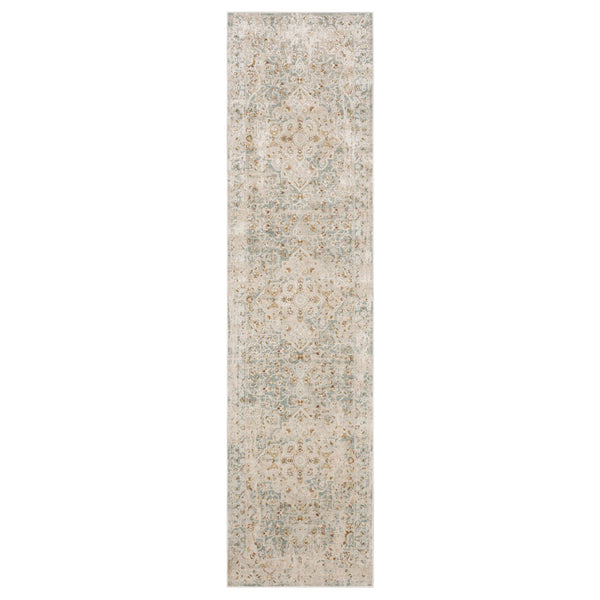 Ashbourne Blue 2' 6" x 10' Area Rug Karastan Rugs