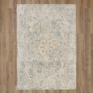 Karastan Rugs Windemere Ashbourne Machine Woven  Area Rug Blue 10' x 14'