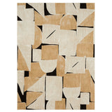 Karastan Rugs Foundation by Stacy Garcia Home Astera Machine Woven Polyester Area Rug Wheat 9' 6" x 12' 11"