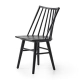 Kent Chair, Ebony Salt Flat - Kent Chair Ebony SFKENTCHR20EB Malouf