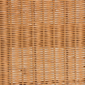 Bali & Pari Ayala Handwoven Rattan Bench Artisan Boho Seating for Living Room