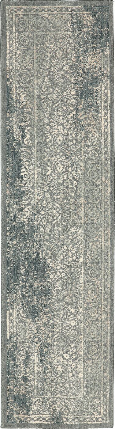 Ayr Willow Grey 2' 4" x 7' 10" Area Rug Karastan Rugs