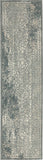 Ayr Willow Grey 2' 4" x 7' 10" Area Rug Karastan Rugs