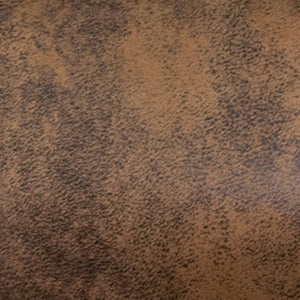 English Elm Diamond Bomber Jacket Chair - Luxurious Brown Microfiber Conference Seat with Brass Nailhead Trim B-Z105-BRN-GG