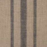 Louis Sofa Reclaimed Oak, English Khaki Linen with Blue Stripe B007-3 E255-3 A033 Blue Stripe Zentique