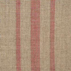 Louis Club Chair Limed Grey Oak, Khaki Linen with Red Stripe B007 E272 A034 Red Stripe Zentique