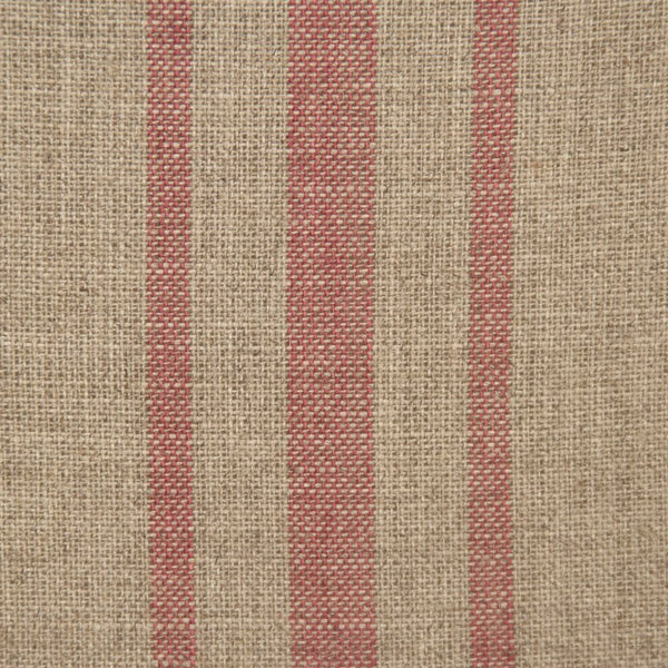Zentique Louis Club Chair with Solid Oak Frame and Breathable Linen Upholstery for Timeless Comfort (94 chars) Reclaimed Oak, English Khaki Linen with Red Stripe B007 E255-3 A034 Red Stripe