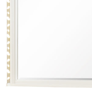 English Elm Cinderella Traditional Bedroom Mirror with Integrated Led Frame Lighting for Dresser Display B009P385188