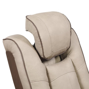 English Elm Bruno Power Reclining Loveseat with Bluetooth Audio Led Lighting and Cup Holders Brown B009P386511