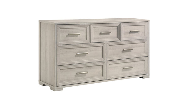English Elm Colorado Rustic Natural Wood Dresser with Smooth Glides for Modern Bedroom Storage B009P395320