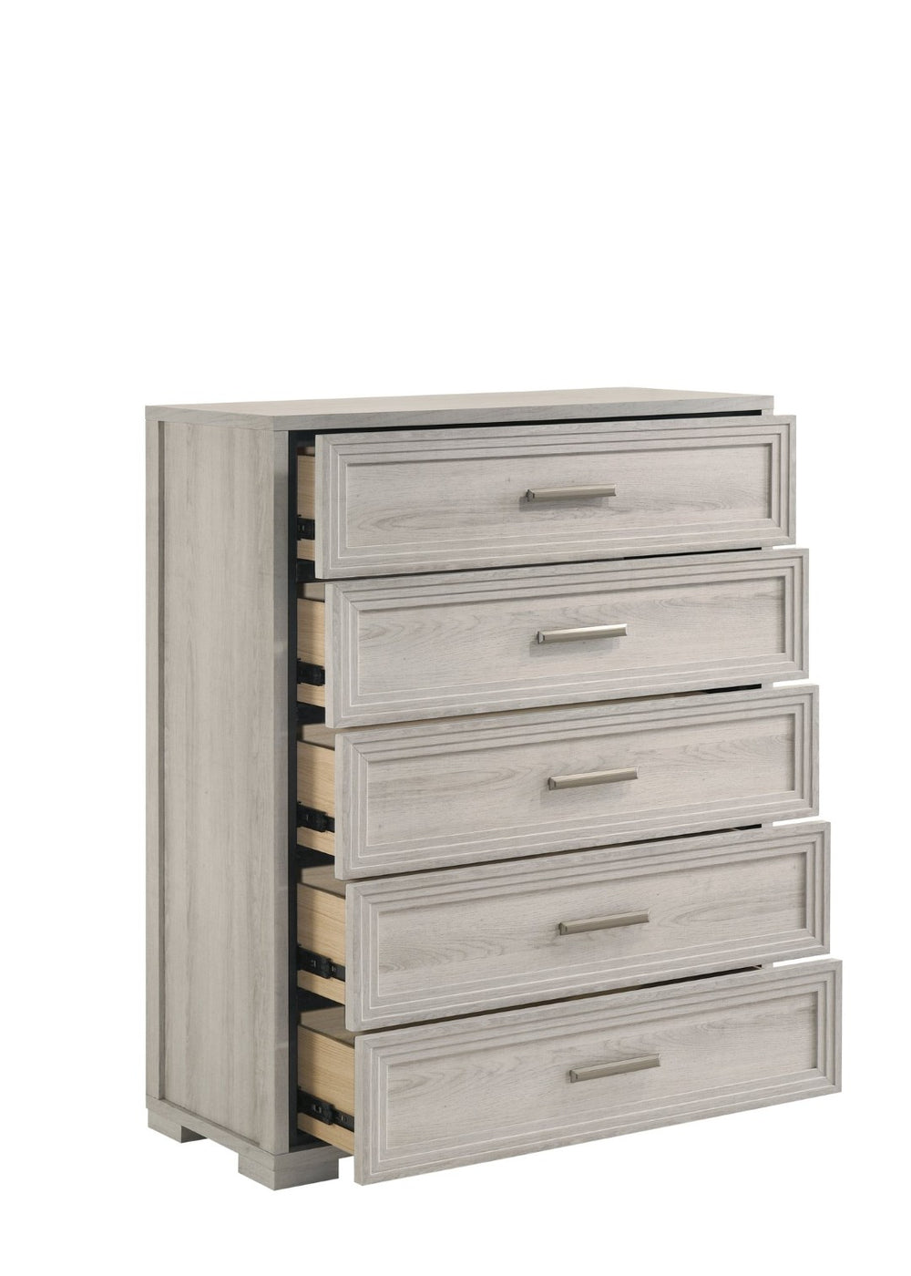 English Elm Colorado Tall Wood Chest of Drawers with Warm Rustic Finish for Modern Bedrooms B009P395323