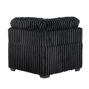 English Elm Snuggle U-shaped Modular Sectional Ribbed Velvet Polyester Deep Seat Living Room Sofa B009S02206