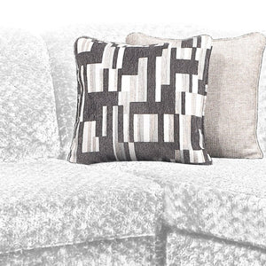 English Elm Magnum Contemporary L-Shaped Sectional Sofa with Plush Upholstery for Living Rooms Cream B009S02214