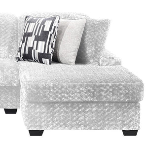 English Elm Magnum Contemporary L-Shaped Sectional Sofa with Plush Upholstery for Living Rooms Cream B009S02214