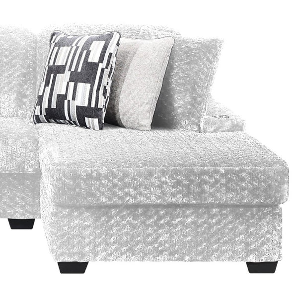 English Elm Magnum Contemporary L-Shaped Sectional Sofa with Plush Upholstery for Living Rooms Cream B009S02214