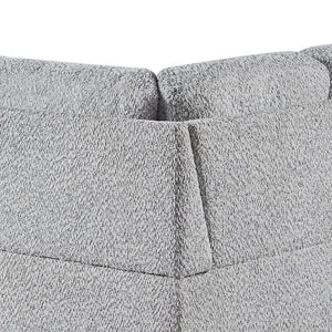 English Elm Giza Bouclé Modular Sectional with Sleeper Storage and Usb Charging for Modern Living B009S02414