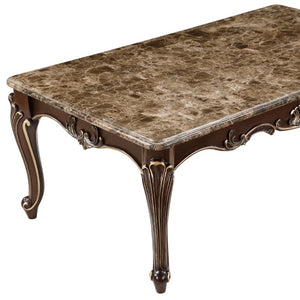 English Elm Lotus Traditional 5 Piece Living Room Set Beige Upholstery Champagne Gold Trim B009S02449