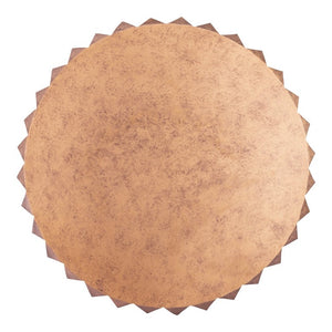 English Elm 321 Modern Aluminum Accent Table Set Geometric Faceted Panels Antique Copper Finish B009S02463