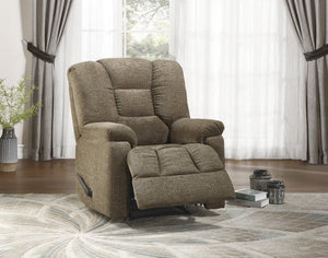 English Elm Modern Chenille Upholstered Reclining Chair with Pocket Coil Seat for Living Rooms B011P204483