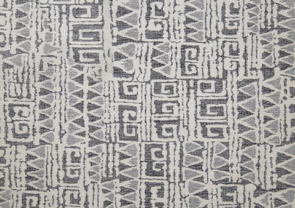 English Elm Modern Swivel Accent Chair Jacquard Upholstery Nailhead Detail for Living Room B011P500678