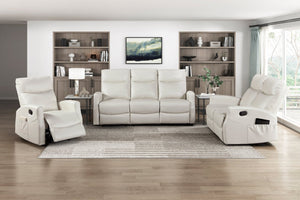 English Elm Contemporary Wall Hugger Recliner Faux Leather Chair with Side Pocket for Living Rooms B011P501146