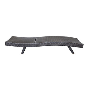 English Elm Luxury Resin Wicker Outdoor Chaise Lounges Set of 2 Poolside Reclining Patio Seating Espresso B011P526018