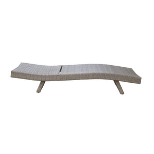 English Elm Luxury Resin Wicker Outdoor Chaise Lounges Set of 2 Poolside Reclining Patio Seating Gray B011P526019