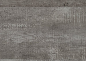 English Elm 1pc Contemporary Home Office Writing Desk Built-in Power Outlet Dovetail Drawer Study Gray B011P526020