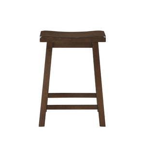 English Elm Rustic Industrial Counter Height Dining Set with Distressed Wood and Metal Turnbuckle Stools B011P526977
