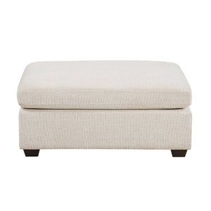 English Elm Contemporary Chenille Ottoman Plush Foam Seat Modular Living Room Accent Footrest B011P529368