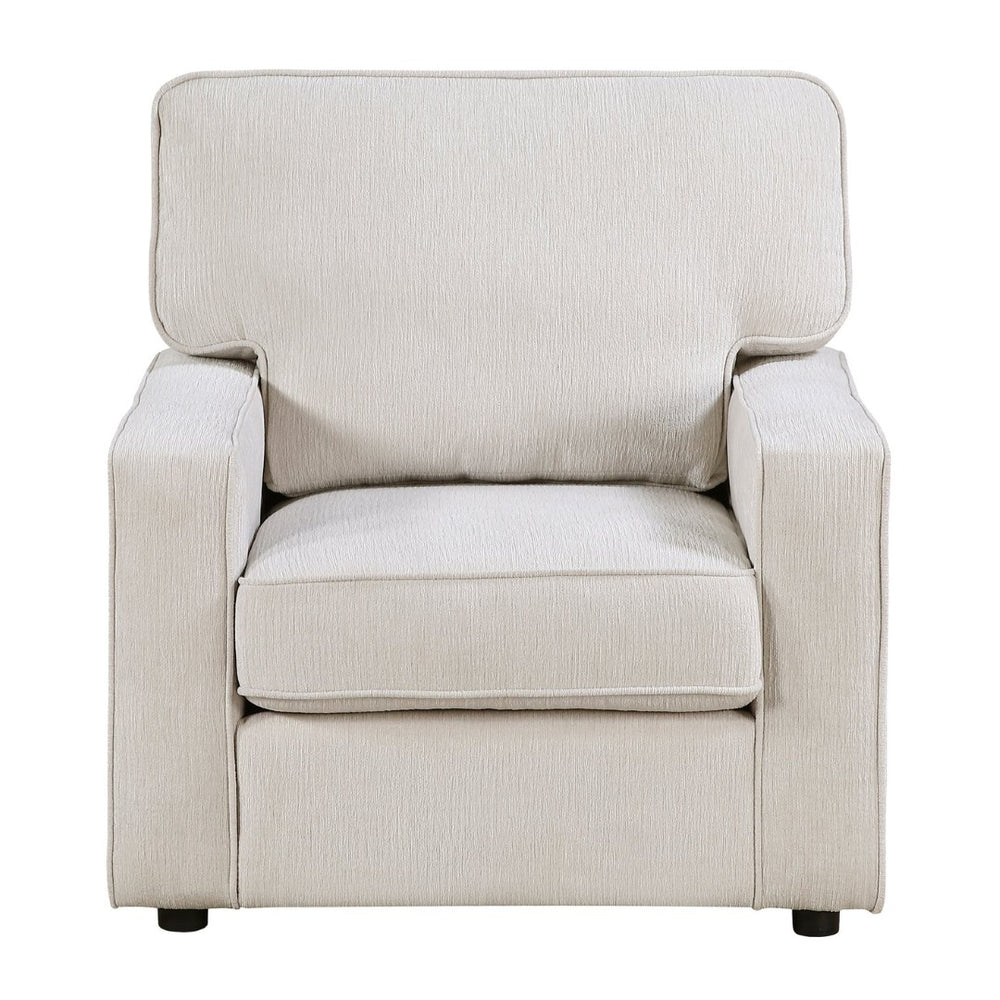 English Elm Modern Chenille Accent Chair Plush Pocket Coil Seating for Living Room or Bedroom B011P532946
