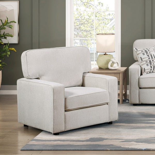 English Elm Modern Chenille Accent Chair Plush Pocket Coil Seating for Living Room or Bedroom B011P532946