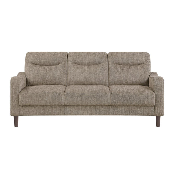 English Elm Contemporary Chenille Upholstered Sofa Solid Wood Frame Pocket Coil Living Room Seating B011P534946