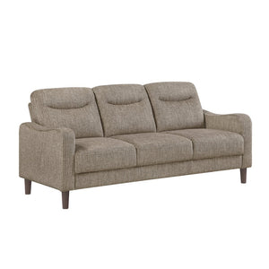 English Elm Contemporary Chenille Upholstered Sofa Solid Wood Frame Pocket Coil Living Room Seating B011P534946