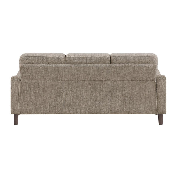 English Elm Contemporary Chenille Upholstered Sofa Solid Wood Frame Pocket Coil Living Room Seating B011P534946
