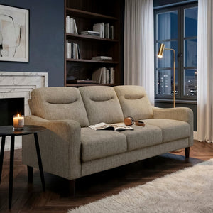 English Elm Contemporary Chenille Upholstered Sofa Solid Wood Frame Pocket Coil Living Room Seating B011P534946