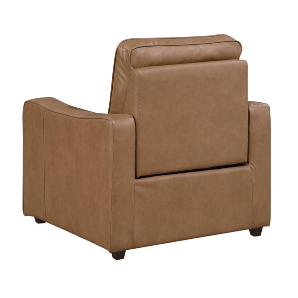 English Elm Modern Power Recliner with Usb Charging Zero Wall Faux Leather Living Room Chair B011P536385