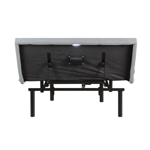English Elm Queen Adjustable Base with Zero Gravity Massage Usb Charging Led and Metal Frame B011P539549