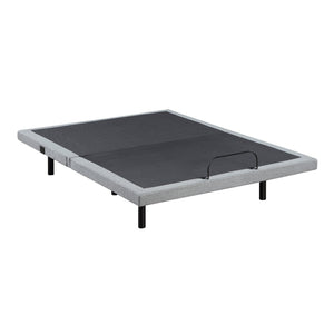 English Elm Queen Adjustable Base with Zero Gravity Massage Usb Charging Led and Metal Frame B011P539549