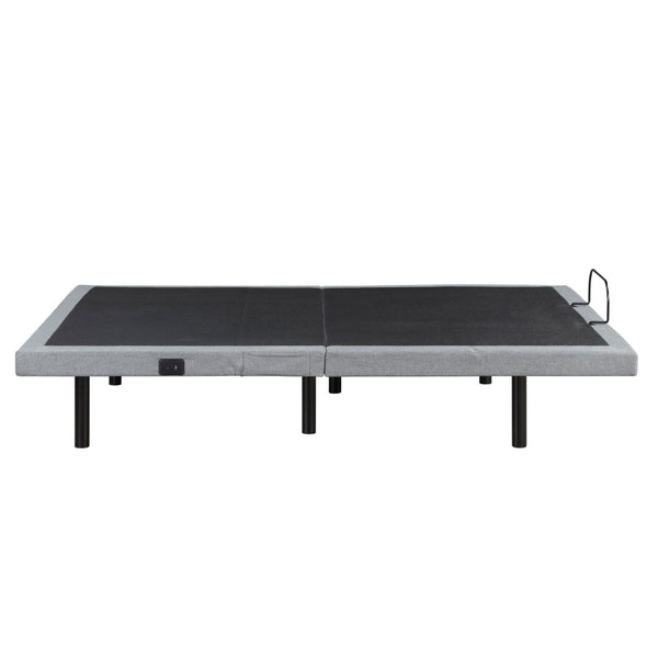 English Elm Queen Adjustable Base with Zero Gravity Massage Usb Charging Led and Metal Frame B011P539549