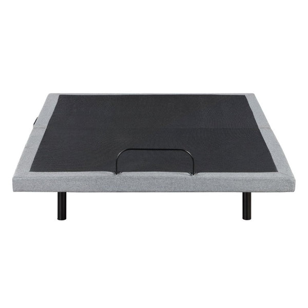 English Elm Full Size Power Adjustable Bed Base with Zero Gravity Massage LED Light and Charging Ports B011P539550
