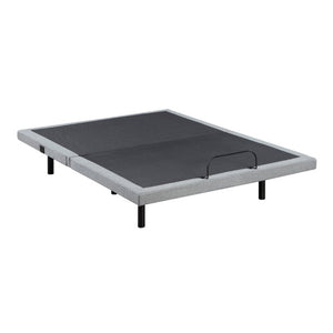 English Elm Full Size Power Adjustable Bed Base with Zero Gravity Massage LED Light and Charging Ports B011P539550