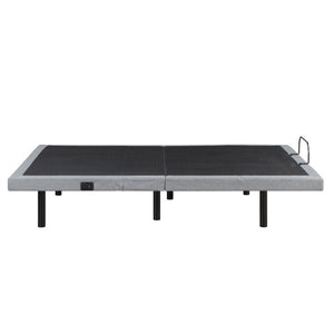 English Elm Full Size Power Adjustable Bed Base with Zero Gravity Massage LED Light and Charging Ports B011P539550