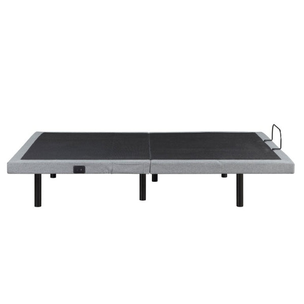 English Elm Full Size Power Adjustable Bed Base with Zero Gravity Massage LED Light and Charging Ports B011P539550