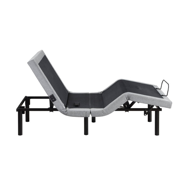 English Elm Twin Xl Adjustable Base with Zero Gravity Massage Usb Ports Led Light Metal Frame B011P539551