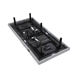English Elm Twin Xl Adjustable Base with Zero Gravity Massage Usb Ports Led Light Metal Frame B011P539551