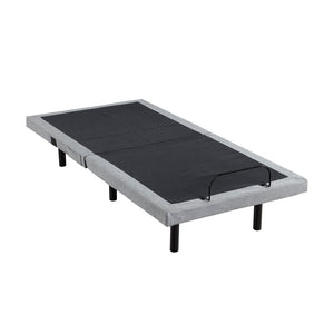 English Elm Twin Xl Adjustable Base with Zero Gravity Massage Usb Ports Led Light Metal Frame B011P539551