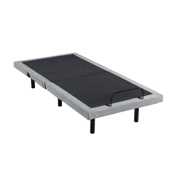 English Elm Twin Xl Adjustable Base with Zero Gravity Massage Usb Ports Led Light Metal Frame B011P539551